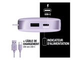FRESH N REBEL Powerbank 12000 mAh 20W Charge Rapide Mauve (2PB12100DL2)