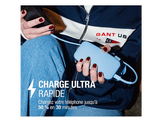 FRESH N REBEL Powerbank 12000 mAh 20W Charge rapide Rose (2PB12100PP)