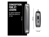 FRESH N REBEL Powerbank 12 000 mAh Storm grey (2PB12100SG)