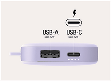 Charger l'image dans la galerie, FRESH N REBEL Powerbank 12 000 mAh Dreamy Lilac (2PB12100DL)
