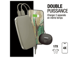 FRESH N REBEL Powerbank 12 000 mAh Dried Green (2PB12100DG)
