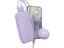 Charger l&#39;image dans la galerie, FRESH N REBEL Powerbank 12000 mAh 20W Charge Rapide Mauve (2PB12100DL2)
