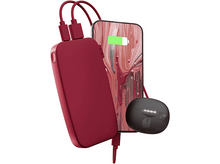 Charger l'image dans la galerie, FRESH N REBEL Powerbank 12000 mAh 20W Charge Rapide Rouge (2PB12100BR)

