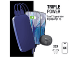 FRESH N REBEL Powerbank 18000 mAh 20W Charge rapide Bleu (2PB18100TB)