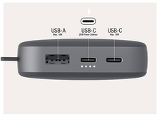 Charger l&#39;image dans la galerie, FRESH N REBEL Powerbank 18 000 mAh Storm grey (2PB18100SG)
