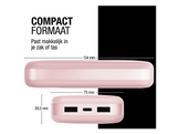 FRESH N REBEL Powerbank 20.000 mAh 20W PD USB-C Rose (2PBP20000PP)