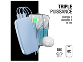 FRESH N REBEL Powerbank 24000 mAh 20W Charge rapide Bleu (2PB24100VB)
