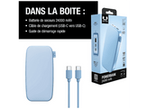 FRESH N REBEL Powerbank 24000 mAh 20W Charge rapide Bleu (2PB24100VB)
