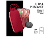 FRESH N REBEL Powerbank 24000 mAh 20W Charge rapide Rouge (2PB24100BR)