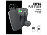 FRESH N REBEL Powerbank 24000 mAh Storm Grey (2PB24100SG)