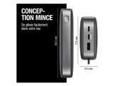 FRESH N REBEL Powerbank 24000 mAh Storm Grey (2PB24100SG)