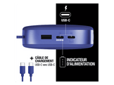 FRESH N REBEL Powerbank 27000 mAh 20W Charge Rapide 65W Bleu (2PB27100TB)