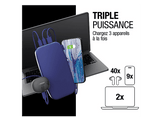 FRESH N REBEL Powerbank 27000 mAh 20W Charge Rapide 65W Bleu (2PB27100TB)