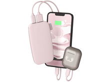 Charger l&#39;image dans la galerie, FRESH N REBEL Powerbank 6000 mAh Smokey Pink (2PB6100SP)
