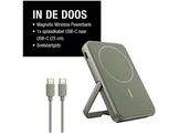 FRESH N REBEL 5000 mAh Magnet Wireless Powerbank Vert