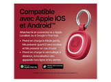FRESH N REBEL Smart Finder Tag 2 - Berry Red Tracker