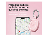 FRESH N REBEL Smart Finder Tag 2 - Pastel Pink Tracker