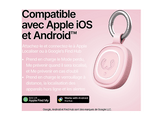 FRESH N REBEL Smart Finder Tag 2 - Pastel Pink Tracker