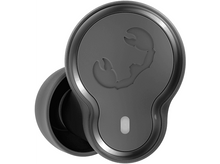 Charger l'image dans la galerie, Deux écouteurs intra-auriculaires gris foncé avec un logo scorpion sur la surface.
