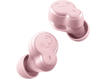 Charger l'image dans la galerie, Deux écouteurs Skullcandy roses, inclinés vers le spectateur sur fond blanc.
