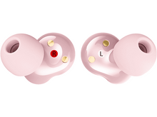 Charger l'image dans la galerie, Deux écouteurs roses marqués 'R' et 'L'.
