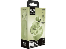 Charger l'image dans la galerie, Écouteurs dans une boîte. Écouteurs verts à l'intérieur. La boîte a des détails.
