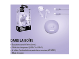 FRESH N REBEL Twins Core 2 Écouteurs Dreamy Lilac