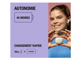 FRESH N REBEL Twins Core 2 Écouteurs Dreamy Lilac