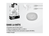 FRESH N REBEL Twins Fuse 2 Écouteurs Ice Grey