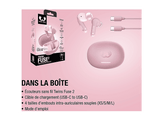 FRESH N REBEL Twins Fuse 2 Écouteurs Pastel Pink
