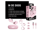 FRESH N REBEL Twins Move - Écouteurs sport sans fil in-ear - Rose