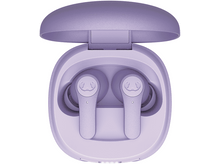 Charger l'image dans la galerie, Écouteurs dans un étui violet, l'étui est ouvert.
