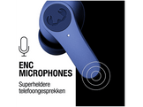 FRESH N REBEL Twins Rise - Écouteurs sans fil in-ear noise cancelling - Bleu