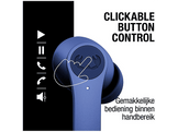 FRESH N REBEL Twins Rise - Écouteurs sans fil in-ear noise cancelling - Bleu