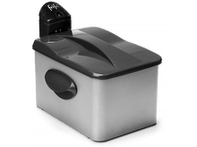 Charger l&#39;image dans la galerie, Une friteuse noire et grise avec le mot &#39;frifi&#39; sur le dessus.
