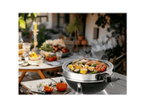 FRITEL A503 CHARCOAL & ELECTRIC BBQ 2 IN 1 BLK