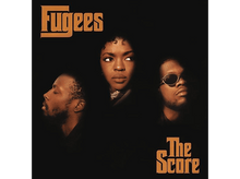 Charger l&#39;image dans la galerie, Pochette d&#39;album avec trois visages sur fond sombre. Le nom du groupe, Fugees, est en haut.
