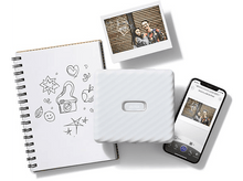 Charger l&#39;image dans la galerie, FUJIFILM Imprimante smartphone Instax Link WIDE Blanc (B13503-W) Imprimante smartphone Blanc
