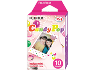 Boîte de film Fujifilm Instax Mini Candy Pop avec deux filles sur le film.