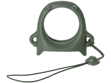 Charger l&#39;image dans la galerie, Un accessoire gris en forme d&#39;anneau et une sangle est affiché sur fond blanc.
