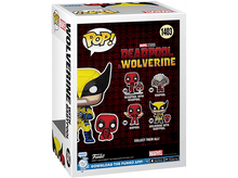 Charger l&#39;image dans la galerie, Une boîte Funko Pop pour Deadpool et Wolverine, avec diverses figurines.
