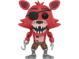 Figurine Foxy Funko Pop : renard rouge avec crochet et cache-œil.