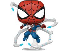 Charger l&#39;image dans la galerie, Une figurine Funko Pop de Spider-Man avec quatre bras mécaniques, debout sur une base blanche.
