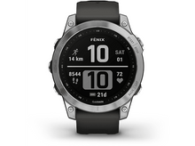 Charger l&#39;image dans la galerie, GARMIN Smartwatch Fenix 7 Silver Graphite (010-02540-01)
