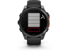 Charger l&#39;image dans la galerie, GARMIN Smartwatch Fenix 8 47mm AMOLED Slate Gray Steel Noir (010-02904-00)
