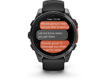 Charger l&#39;image dans la galerie, GARMIN Smartwatch Fenix 8 47mm AMOLED Slate Gray Steel Noir (010-02904-00)
