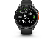 Charger l&#39;image dans la galerie, GARMIN Smartwatch Fenix 8 47mm AMOLED Slate Gray Steel Noir (010-02904-00)
