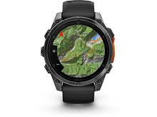 Charger l&#39;image dans la galerie, GARMIN Smartwatch Fenix 8 47mm AMOLED Slate Gray Steel Noir (010-02904-00)
