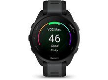 Charger l&#39;image dans la galerie, La montre connectée Garmin affiche la lecture VO2 Max sur fond noir.
