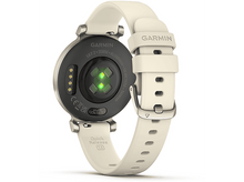 Charger l&#39;image dans la galerie, GARMIN Smartwatch Lily 2 Silicone Cream Gold/Coconut (010-02839-00)
